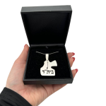 Eretz Yisrael Beitar Engraved Pendant – Large and Heavyweight in 925 Sterling Silver