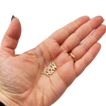 Let Them Go Now Necklace in 14K Gold – Support Israel Jewelry