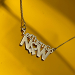 Let Them Go Now Necklace in 14K Gold – Support Israel Jewelry