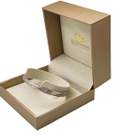 Moroccan Bangle in Silver – Curlicue Design