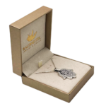 Silver Hamsa Necklace with Shema Israel and Hebrew Blessings