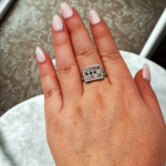 Sterling Silver Hoshen Square Signet Ring