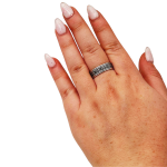 Sterling Silver Ten Sephirot and Ana Bekoach Kabbalah Ring