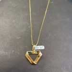 Custom Order - Shema Israel Pendant and 1.3mm Franco Chain - 14K Yellow Gold